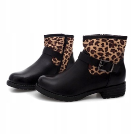 Botas W Panterke B769 Negro marrón 2