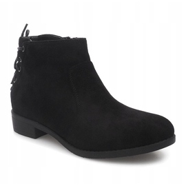 Botas clásicas con cordones Y606 Black negro 2
