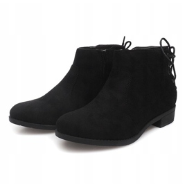 Botas clásicas con cordones Y606 Black negro 4