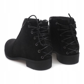 Botas clásicas con cordones Y606 Black negro 3