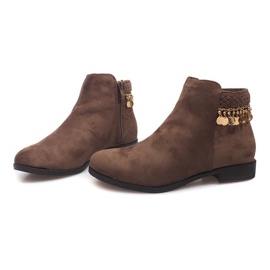 Botas de ante LL113 caqui verde 1