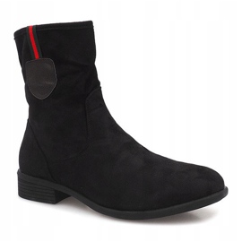 Botines de ante Jodhpur PT9853 Negro 1