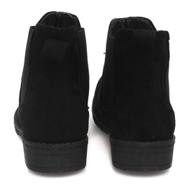 Botines de ante Jodhpur 7-K3520A Negro 2