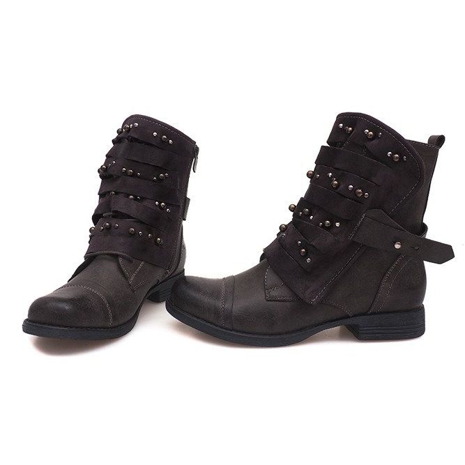 Botas exclusivas F1610 Gris 2 Botas exclusivas F1610 Gris 2