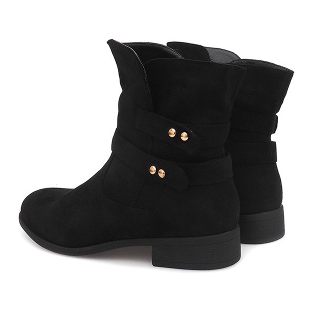 Botines de ante Jodhpur boots SG803 Black negro 1