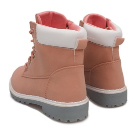 Timberki Trapery 6612 Rosa rosado 4