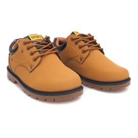 Botas Brogues Clásicas JX-20 Camel marrón 1