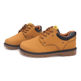 Botas Brogues Clásicas JX-20 Camel marrón 2