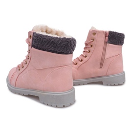 Botas Timber Warm DD498-6 Rosa 1