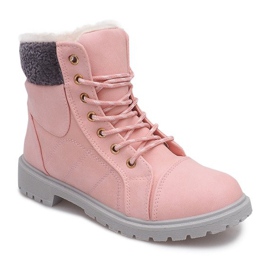 Botas Timber Warm DD498-6 Rosa rosado 2