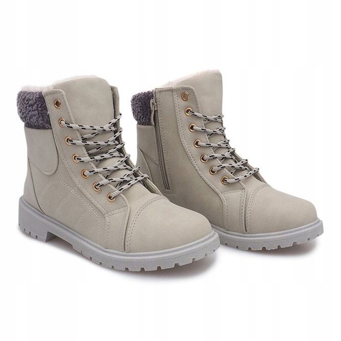 Tramperos aislados Timberki DD498-5 Beige 2
