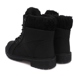 Tramperos Timberki Aislados DD498-1 Negro 4