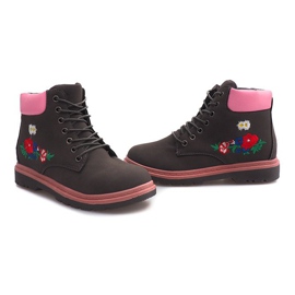 Botas de madera con aislamiento SJ1669-6 Gris 1