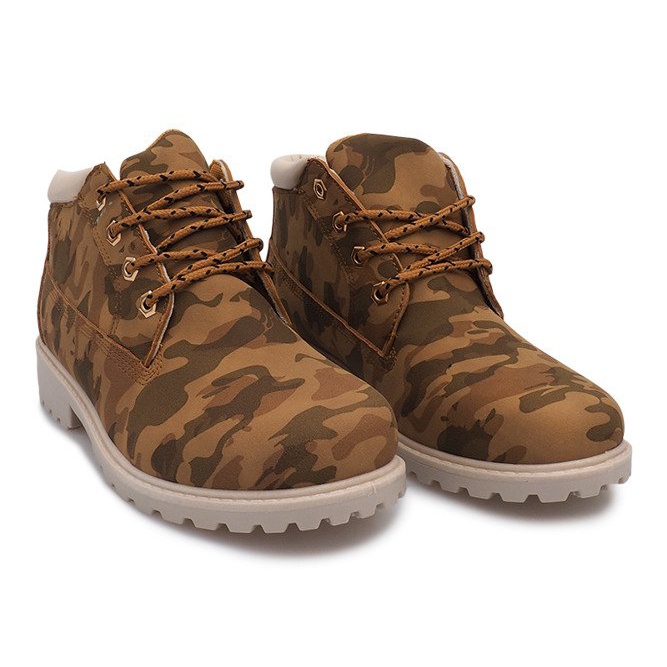 Timberki Trapery W-3056 Camello marrón 1