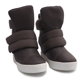 Zapatillas Warm Wedge 01-3 Caqui verde 3