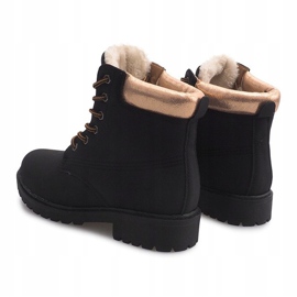 Warm Timber Trappers 8589 Negro 3