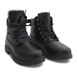 Botas de madera con aislamiento TL037-3 Negro 5