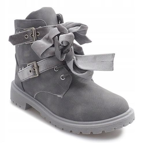 Botas extravagantes cálidas TL0129-2 Gris 2