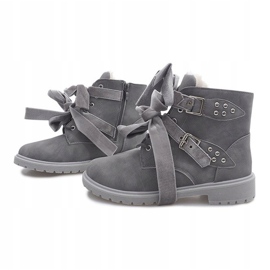 Botas extravagantes cálidas TL0129-2 Gris 3