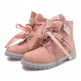 Botas extravagantes cálidas TL0129-3 Rosa rosado 1