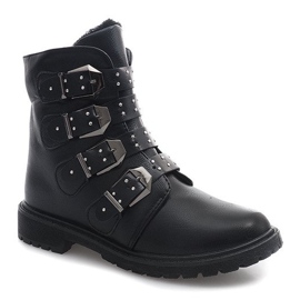 Botas extravagantes cálidas TL0132-1 Negro 1