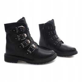 Botas extravagantes cálidas TL0132-1 Negro 2