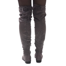 Botas de ante 30701 Gris 2