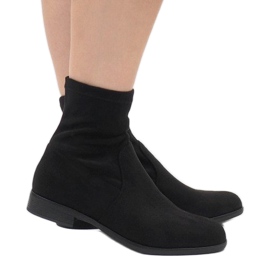 Botines de ante Jodhpur XQ99 Negro 3