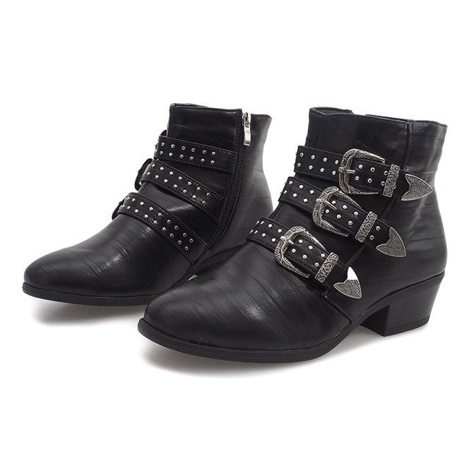 Botas de abrigo A-45-2 Black negro 1 Botas de abrigo A-45-2 Black negro 1