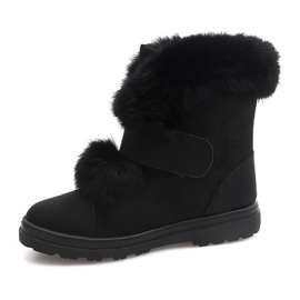 Warm Timberki Bows DD492-1 Negro 2
