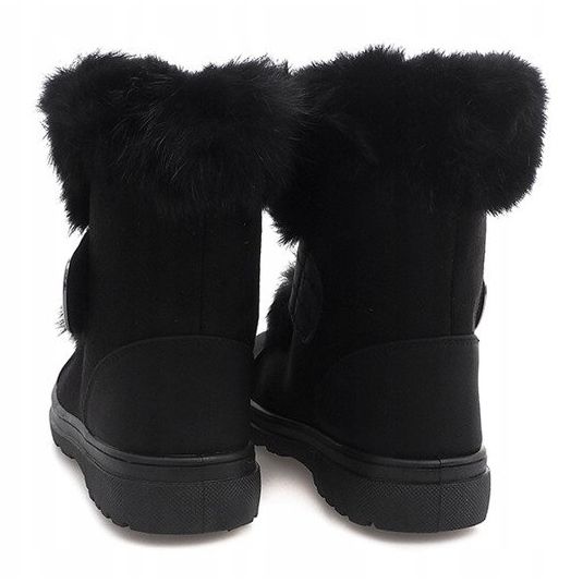 Warm Timberki Bows DD492-1 Negro 1