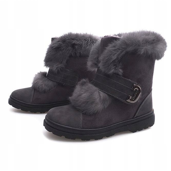 Warm Timberki Bows DD492-4 Gris 1 Warm Timberki Bows DD492-4 Gris 1