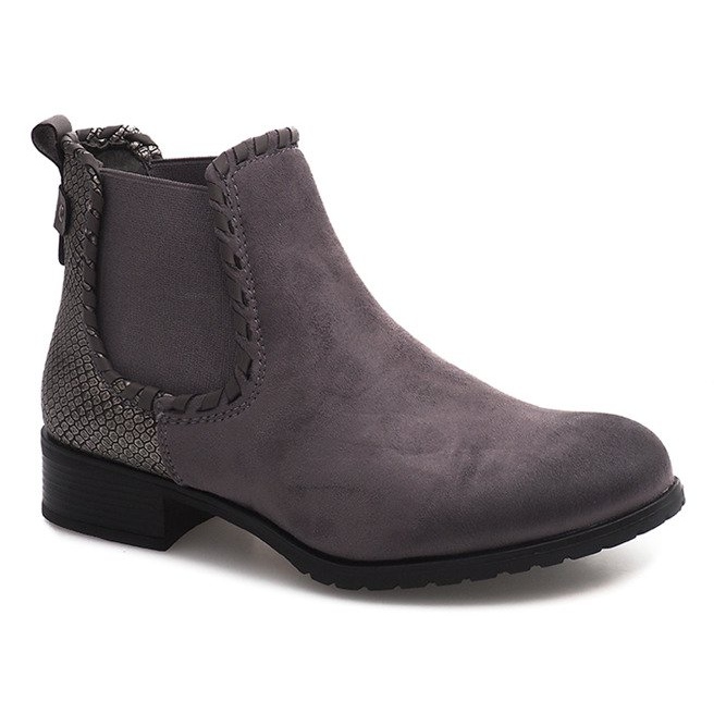 Botas de abrigo C307 Gris 2 Botas de abrigo C307 Gris 2