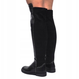 Botas negras elegantes KSL20 negro 2