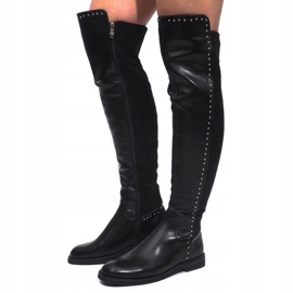 Botas negras elegantes KSL20 negro 3