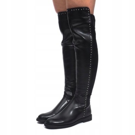 Botas negras elegantes KSL20 negro 4