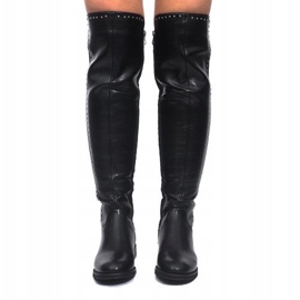Botas negras elegantes KSL20 negro 5