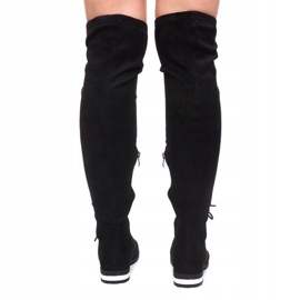 Botas Ante Pompon G-41 Negro 2