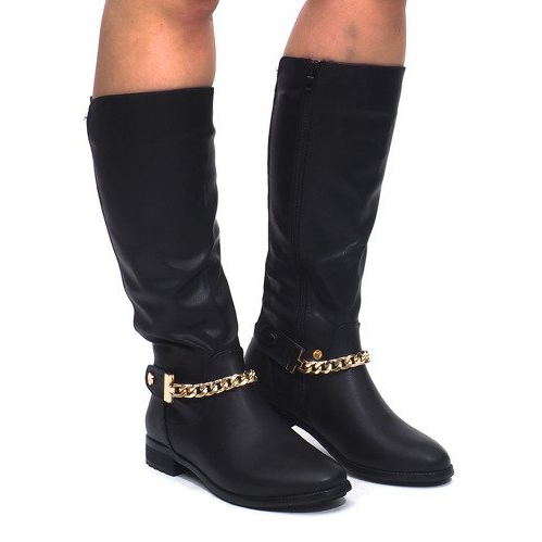 Botas Saszki Boots CD1402 Negro 1 Botas Saszki Boots CD1402 Negro 1