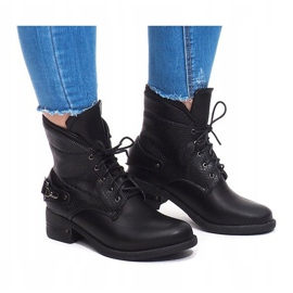 Botas con Cordones V-7 Black negro 1 Botas con Cordones V-7 Black negro 1