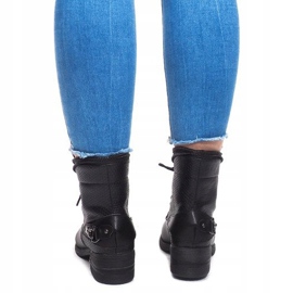 Botas con Cordones V-7 Black negro 2 Botas con Cordones V-7 Black negro 2