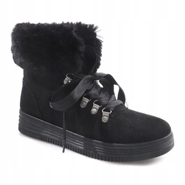 Botas con piel 8898 Negro 4
