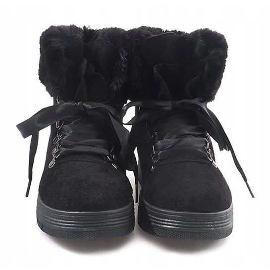 Botas con piel 8898 Negro 1