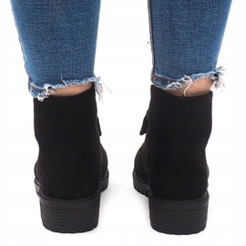 Botas de ante AT-0625 Negro 2 Botas de ante AT-0625 Negro 2