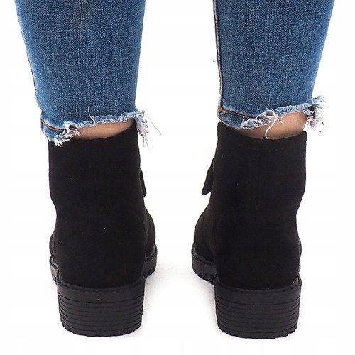 Botas de ante AT-0625 Negro 2 Botas de ante AT-0625 Negro 2