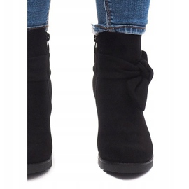 Boots On Heel 1502-158 Negro 1 Boots On Heel 1502-158 Negro 1