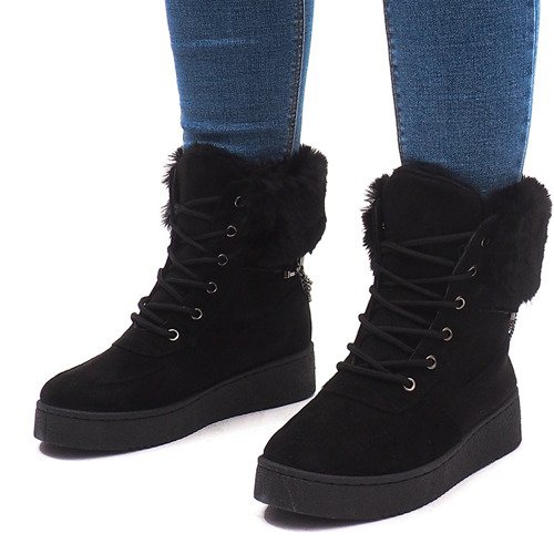 Zapatillas Warm 16-560 Negro 1