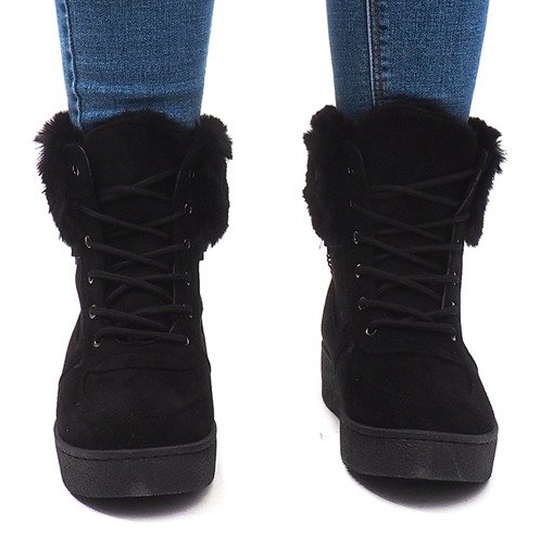 Zapatillas Warm 16-560 Negro 2