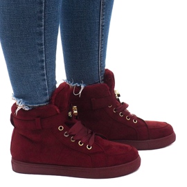 Zapatillas Warm BOK-1122 Rojo 4