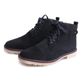 Zapatos altos con cordones M589 Granat azul marino 1 Zapatos altos con cordones M589 Granat azul marino 1